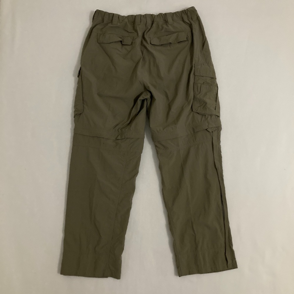 REI Sahara Convertible Pants Mens L Nylon Cargo Elastic Waist Hiking Gorpcore - Picture 5 of 9